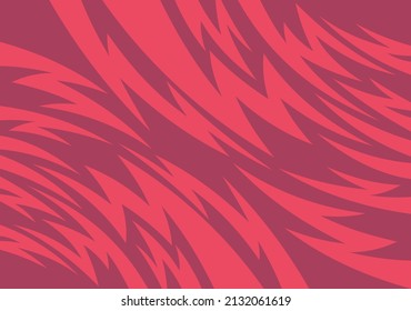 Abstract background with spikes and zigzag line pattern