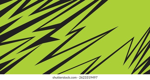 Fundo abstrato com picos e padrão de linha de ziguezague