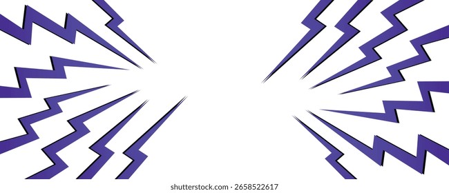 Abstract background spikes and zigzag line pattern and some copy space area