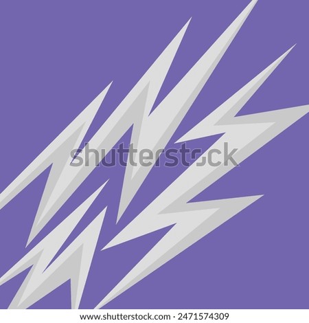 Abstract background with spikes and zigzag line pattern and some copy space area