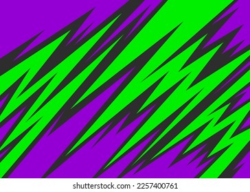 Abstract background with spikes zigzag lines pattern. Stroked zigzag line pattern