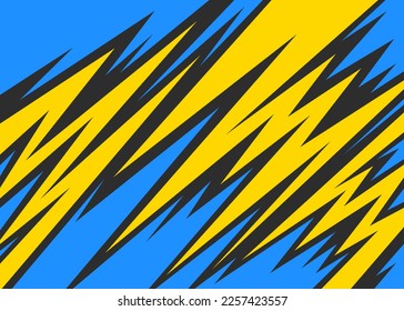 Abstract background with spikes zigzag lines pattern. Stroked zigzag line pattern