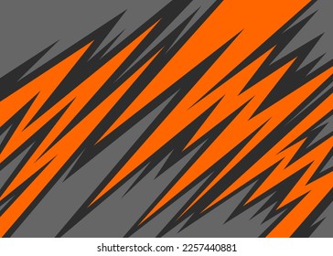 Abstract background with spikes zigzag lines pattern. Stroked zigzag line pattern