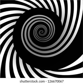Abstract background with spiral