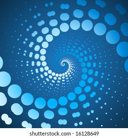 Abstrakter Hintergrund, Spirale