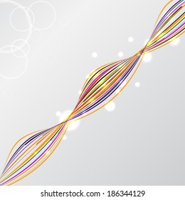 Abstract background with spiral