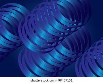 abstract background with spiral ribbon vector
