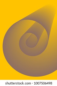 Abstract Background. Spiral Roll. Paper Roll. Coil Paper Created Using Blend Tool. Spiral Roll for Presentation, Wallpaper, Illustration, Web Design, Cover, Brochure, Banner. Abstract Illustration.