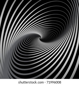 Abstract background with spiral whirl movement. Vector illustration.