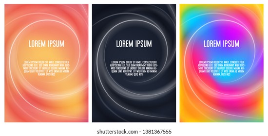 abstract background of spiral wind on a4 paper size such as dark and colorful background,shape of wind is minimal line
