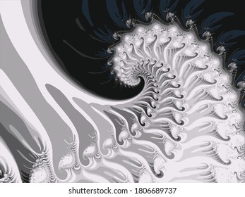Abstract background. Abstract spirals. Beautiful background for greetings card, flyers, invitation, posters, brochure, banners, calendar. Fractal. Vector stock design. Eps 10.
