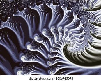 Abstract background. Abstract spirals. Beautiful background for greetings card, flyers, invitation, posters, brochure, banners, calendar. Fractal. Vector stock design. Eps 10.