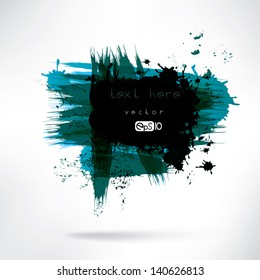 Abstract background with splash