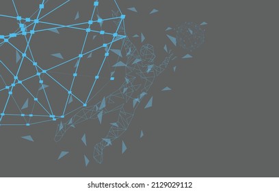 abstract background for sport event illustration