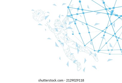 abstract background for sport event illustration