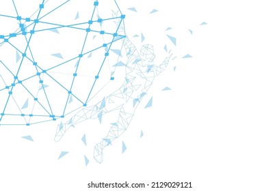 abstract background for sport event illustration