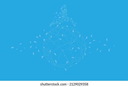 abstract background for sport event illustration