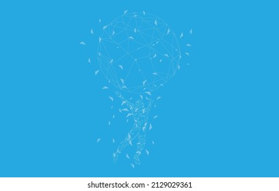 abstract background for sport event illustration