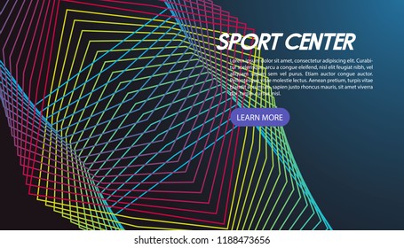 abstract background for sport event. vector illustration.