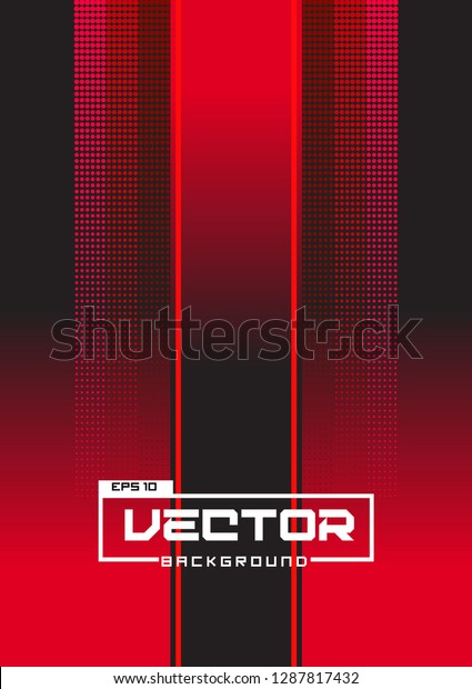 Abstract Background Sport Jersey Design Stock Vector (Royalty Free