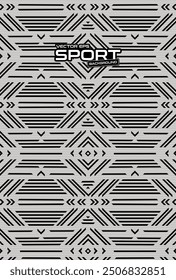 Abstract background sports jersey pattern for sublimation tshirt