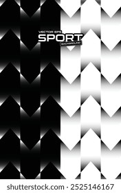Padrão de camisa de esportes de fundo abstrato para camiseta de sublimação
