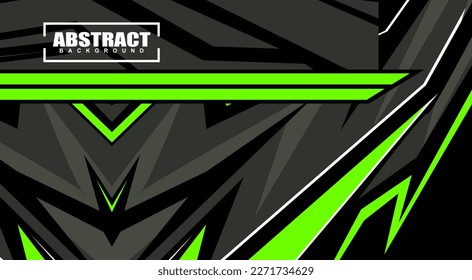 Abstract background for sports racing Premium Vector gray green