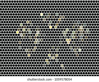 Abstract background. Spoted halftone effects. Vector clip art.