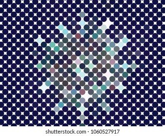 Abstract background. Spoted halftone effects. Vector clip art.
