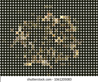 Abstract background. Spoted halftone effects. Vector clip art.
