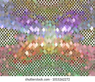 Abstract background. Spotted halftone effect. Dots, circles. Vector clip art