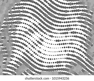 Abstract background. Spotted halftone effect. Dots, circles. Vector clip art