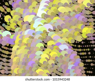 Abstract background. Spotted halftone effect. Dots, circles. Vector clip art