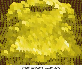 Abstract background. Spotted halftone effect. Dots, circles. Vector clip art