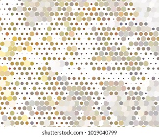 Abstract background. Spotted halftone effect. Dots, circles. Vector clip art