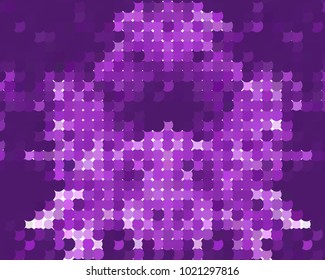 Abstract background. Spotted halftone effect. Dots, circles. Vector clip art