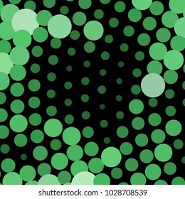 Abstract background. Spotted halftone effect. Dots, circles. Vector clip art
