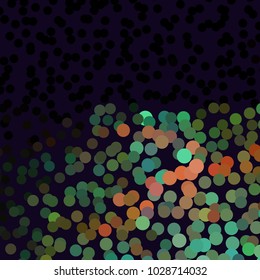 Abstract background. Spotted halftone effect. Dots, circles. Vector clip art
