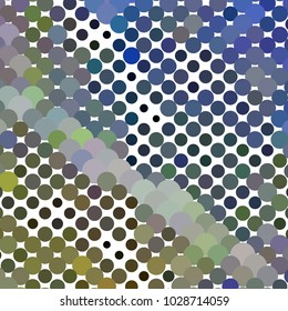 Abstract background. Spotted halftone effect. Dots, circles. Vector clip art
