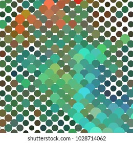 Abstract background. Spotted halftone effect. Dots, circles. Vector clip art