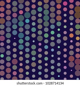 Abstract background. Spotted halftone effect. Dots, circles. Vector clip art