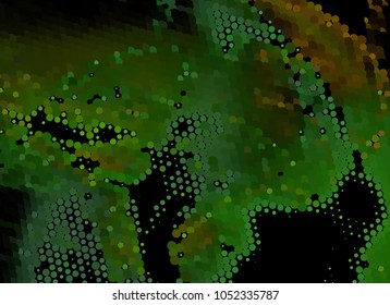 Abstract background. Spotted halftone effect. Dots, circles. Vector clip art