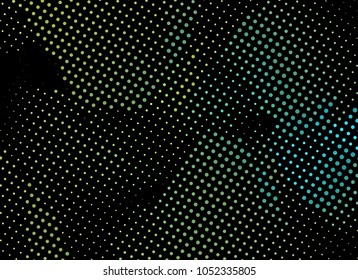 Abstract background. Spotted halftone effect. Dots, circles. Vector clip art