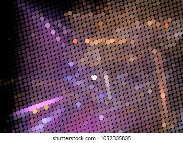 Abstract background. Spotted halftone effect. Dots, circles. Vector clip art