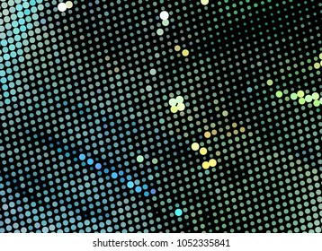 Abstract background. Spotted halftone effect. Dots, circles. Vector clip art