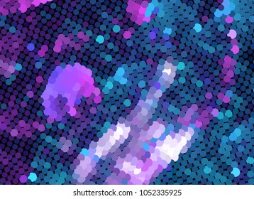 Abstract background. Spotted halftone effect. Dots, circles. Vector clip art