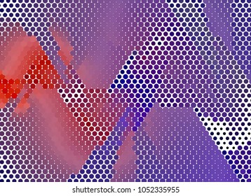 Abstract background. Spotted halftone effect. Dots, circles. Vector clip art
