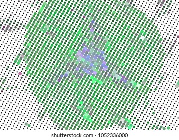 Abstract background. Spotted halftone effect. Dots, circles. Vector clip art