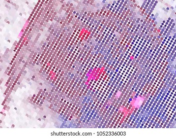 Abstract background. Spotted halftone effect. Dots, circles. Vector clip art