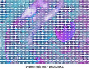 Abstract background. Spotted halftone effect. Dots, circles. Vector clip art
